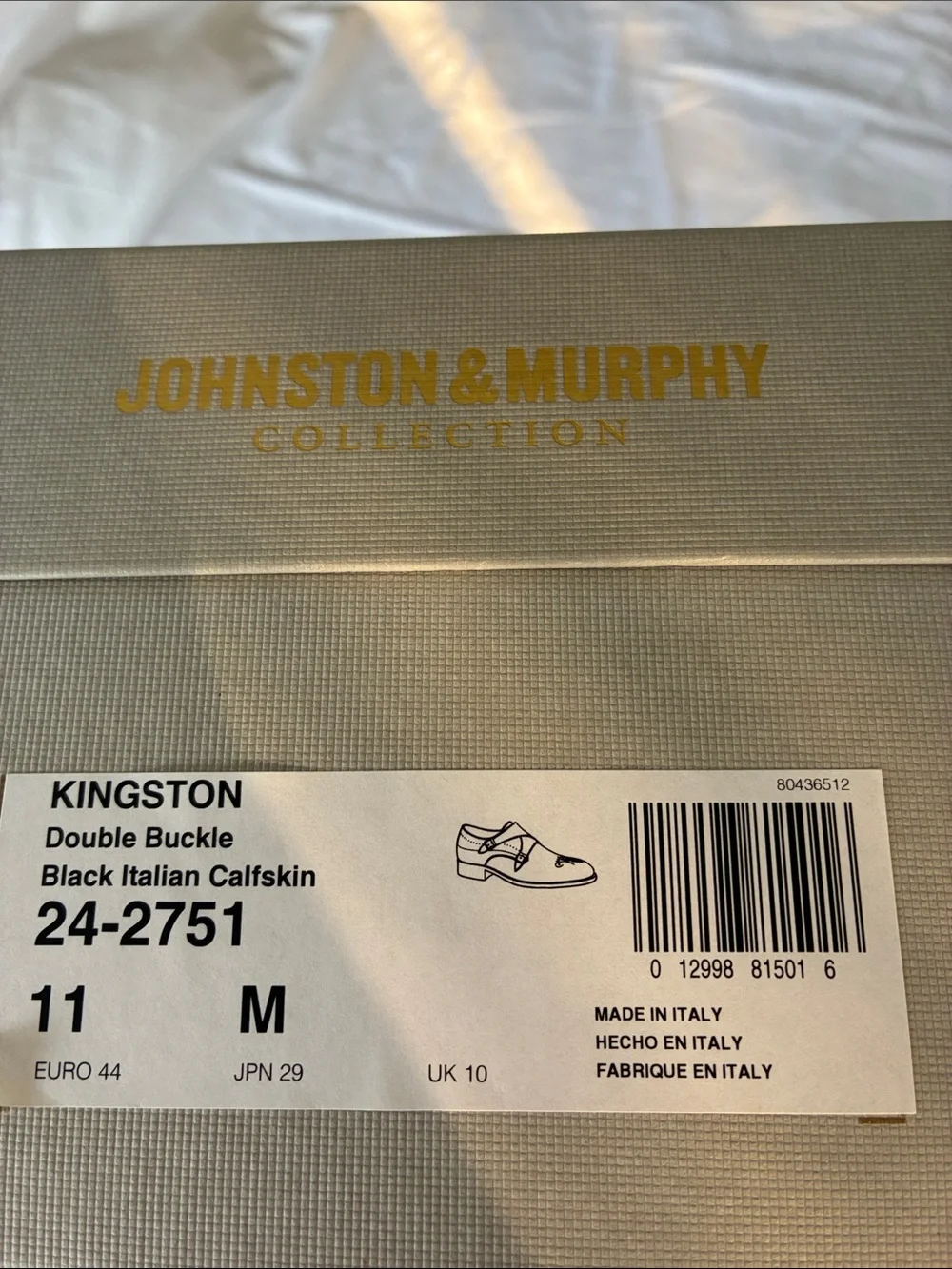 Johnston & Murphy sleek double